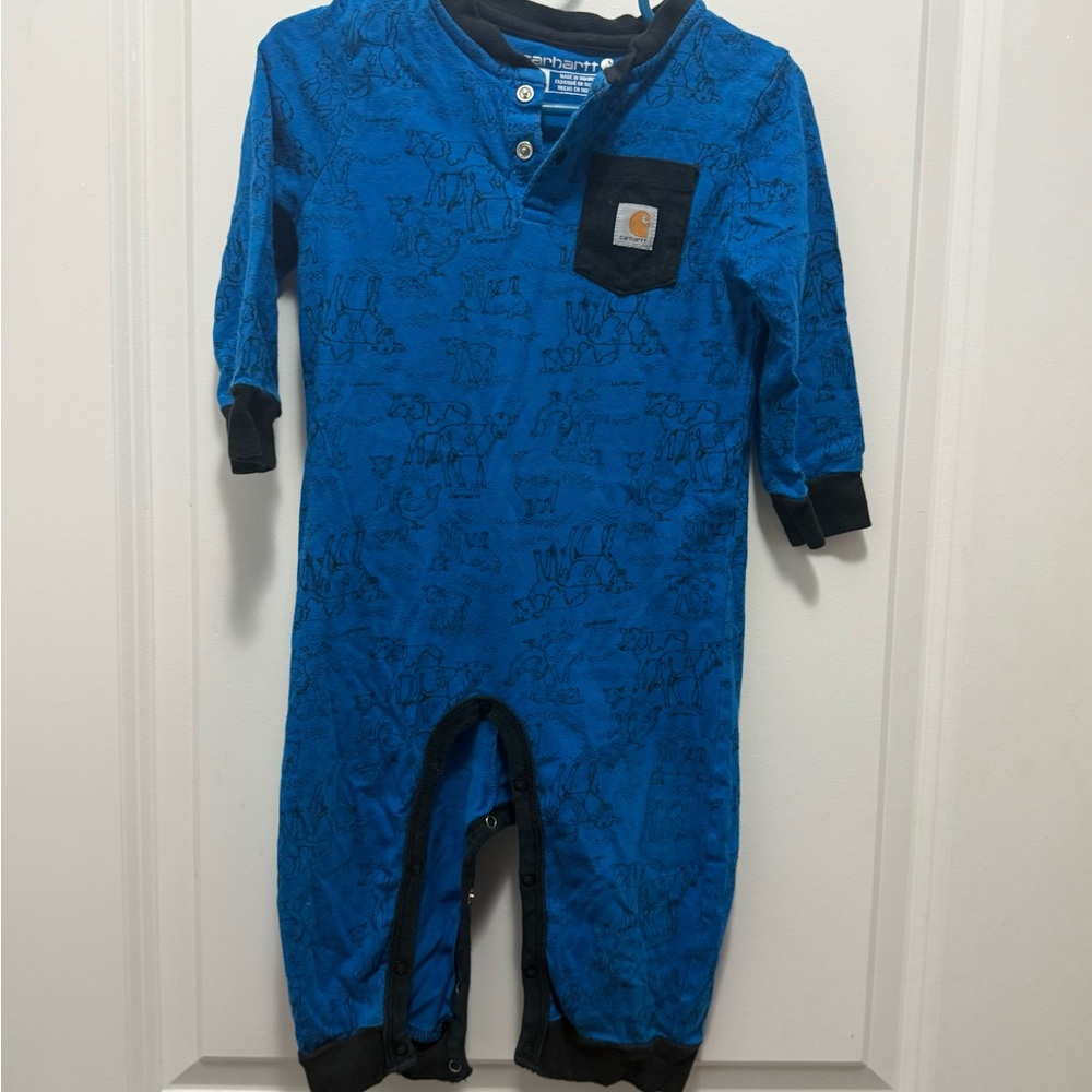 Carhartt Kids One Piece in Blue and Black
